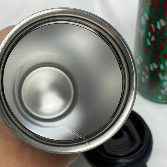 Starbucks 2019 Holiday Confetti Insulated 16oz Tumbler Set Of 2 Stainless Steel - Picture 4 of 12